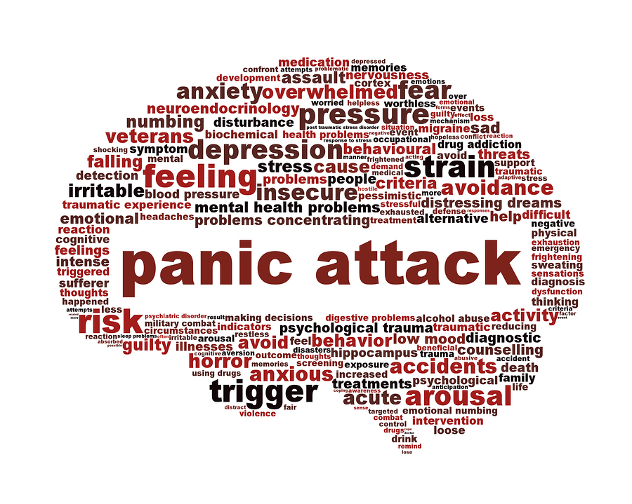 Panic attack icon design